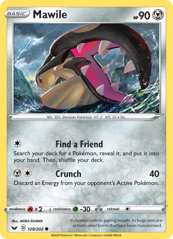 Mawile, Sword & Shield #129