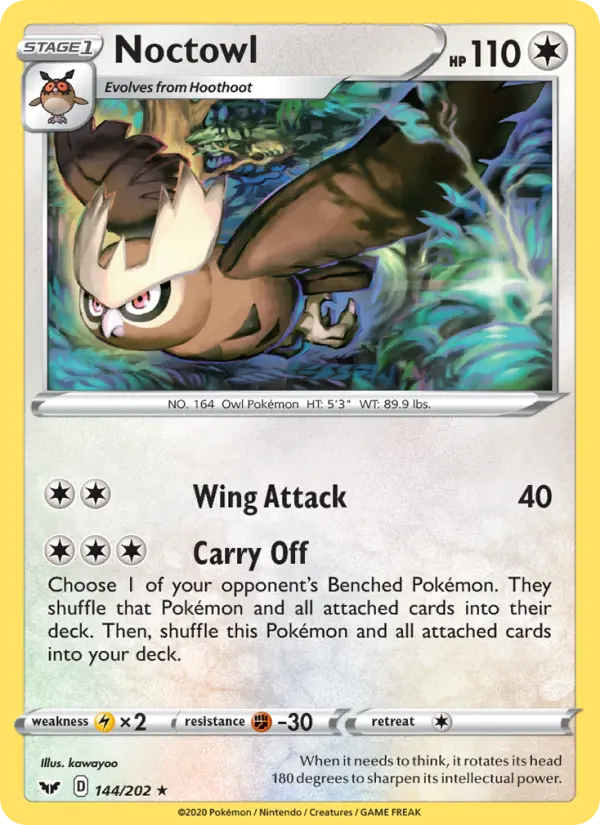 Noctowl, Sword & Shield #144