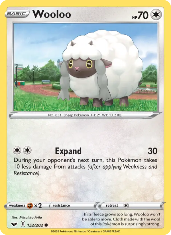 Wooloo, Sword & Shield #152