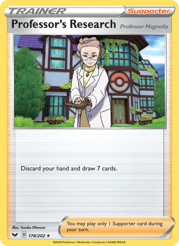 Professor's Research (Professor Magnolia), Sword & Shield #178