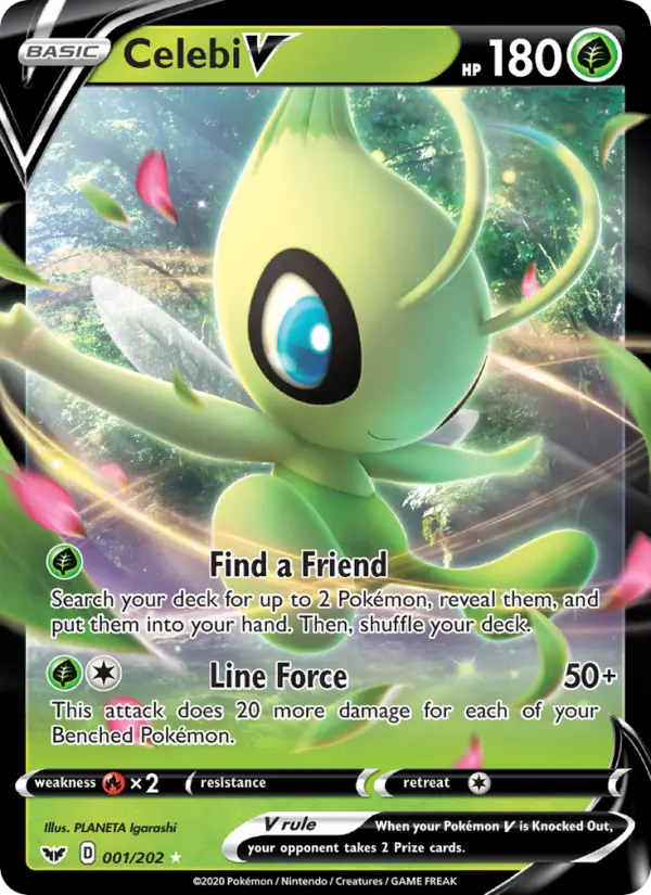 Celebi V, Sword & Shield #1