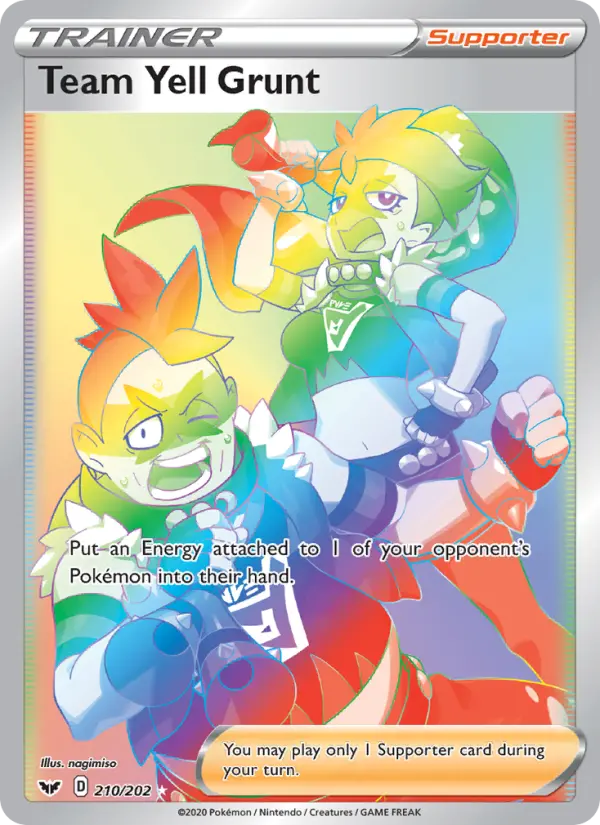 Team Yell Grunt, Sword & Shield #210