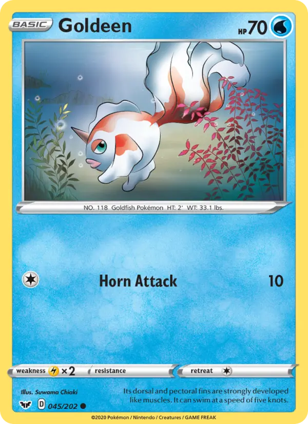 Goldeen, Sword & Shield #45