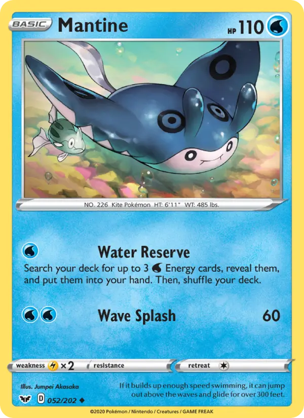 Mantine, Sword & Shield #52