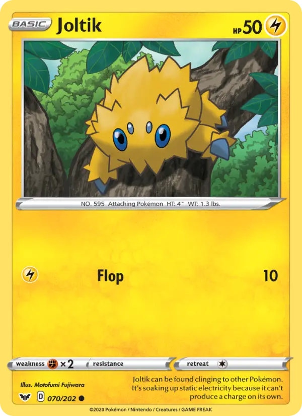 Joltik, Sword & Shield #70