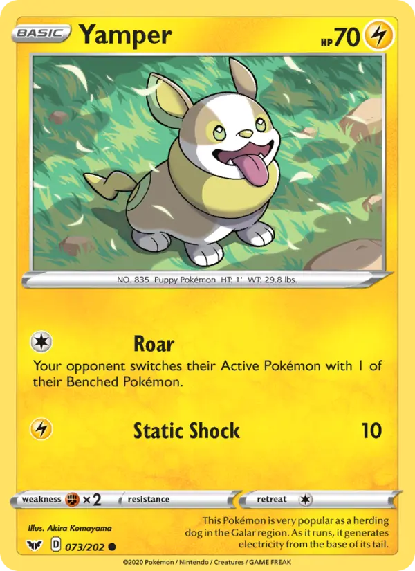 Yamper, Sword & Shield #73
