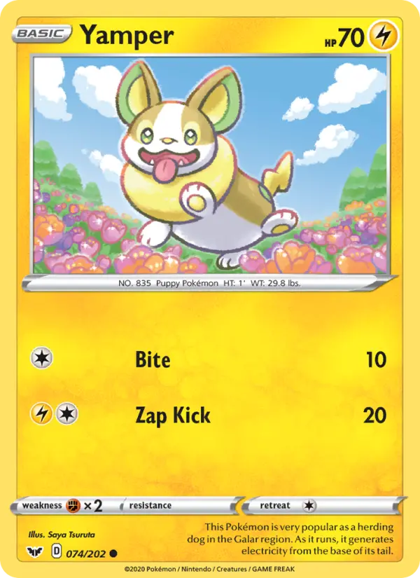 Yamper, Sword & Shield #74