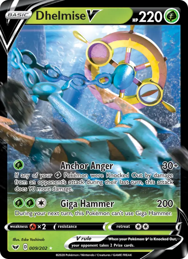 Dhelmise V, Sword & Shield #9
