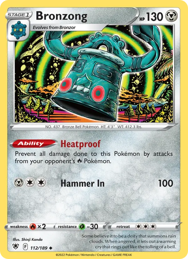 Bronzong, Astral Radiance #112