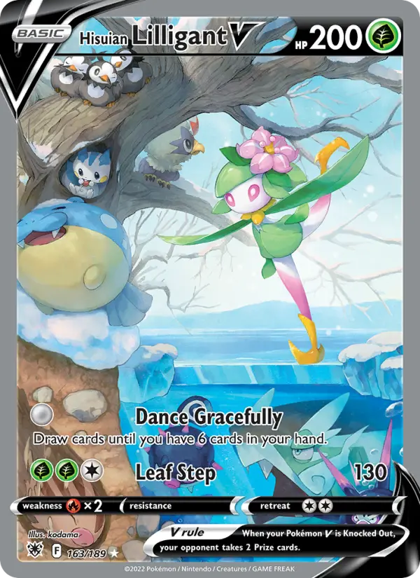 Hisuian Lilligant V, Astral Radiance #163