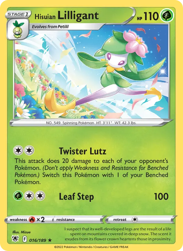 Hisuian Lilligant, Astral Radiance #16
