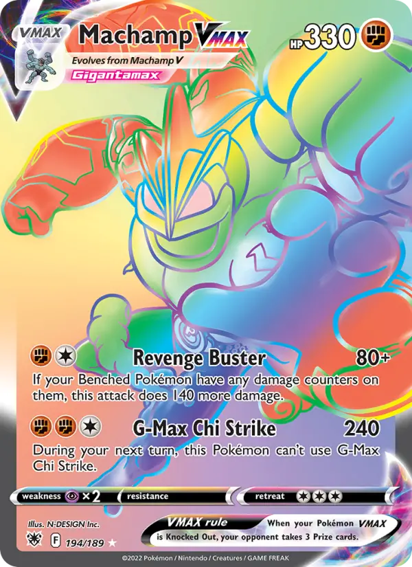 Machamp VMAX, Astral Radiance #194