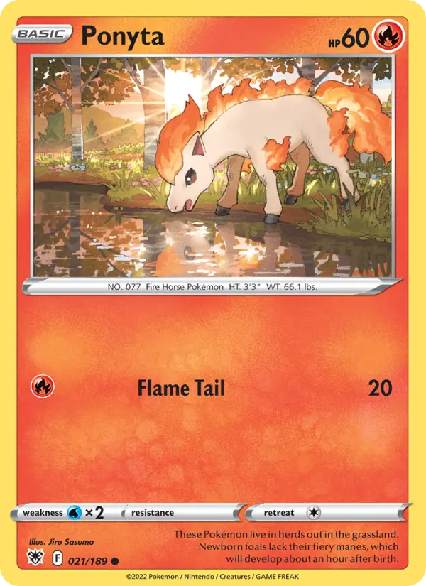 Ponyta, Astral Radiance #21