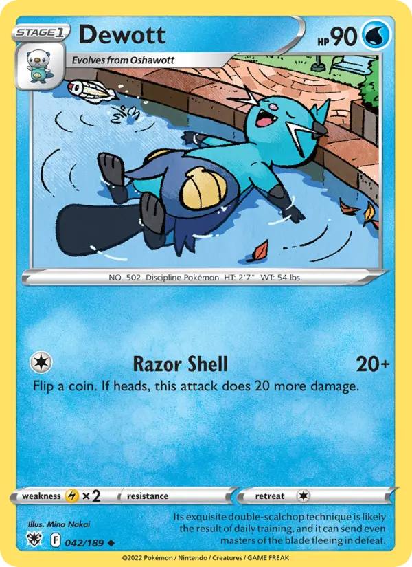 Dewott, Astral Radiance #42