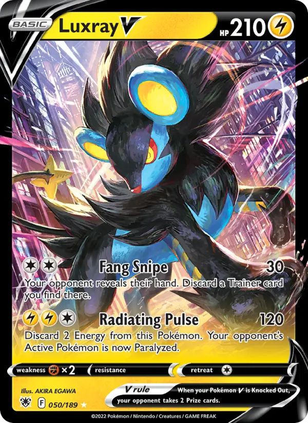 Luxray V, Astral Radiance #50