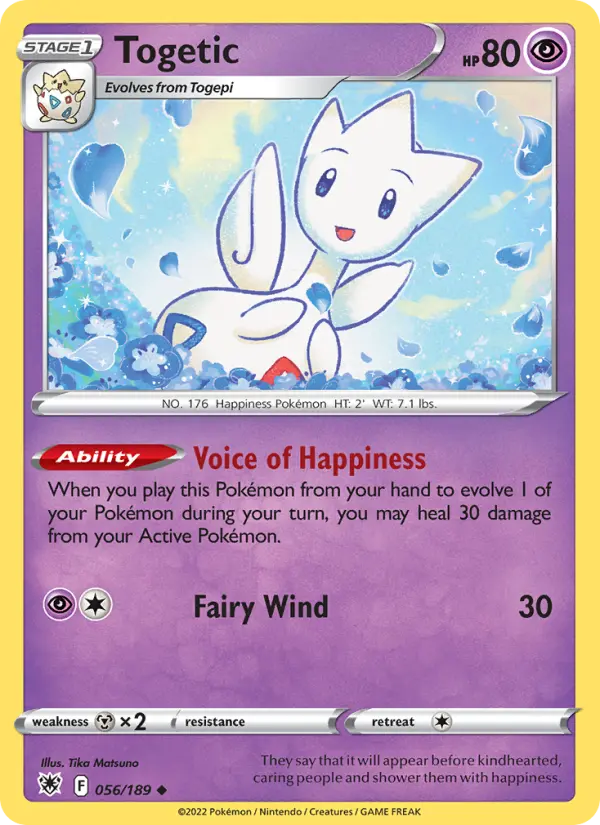Togetic, Astral Radiance #56