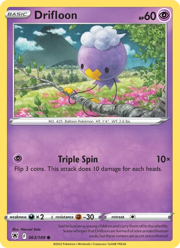 Drifloon, Astral Radiance #63