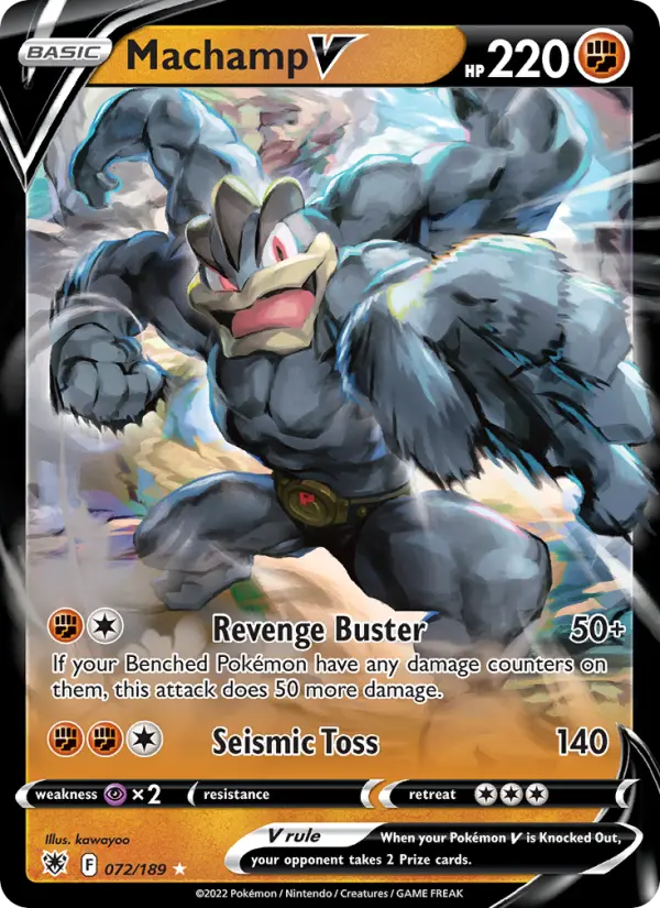 Machamp V, Astral Radiance #72