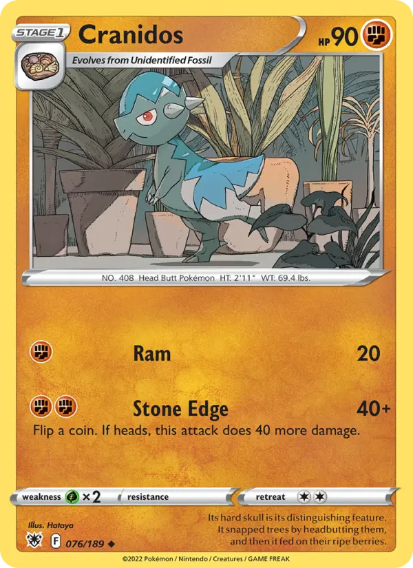 Cranidos, Astral Radiance #76