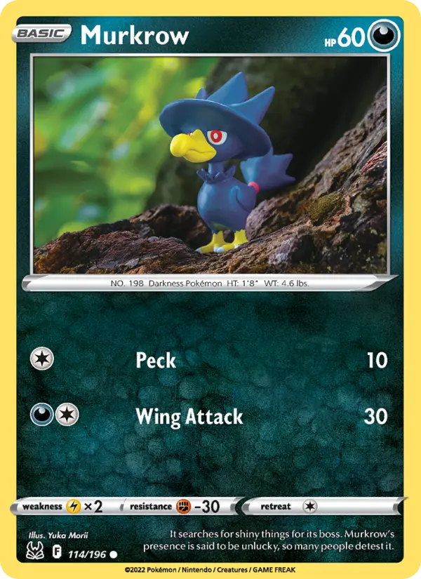 Murkrow, Lost Origin #114
