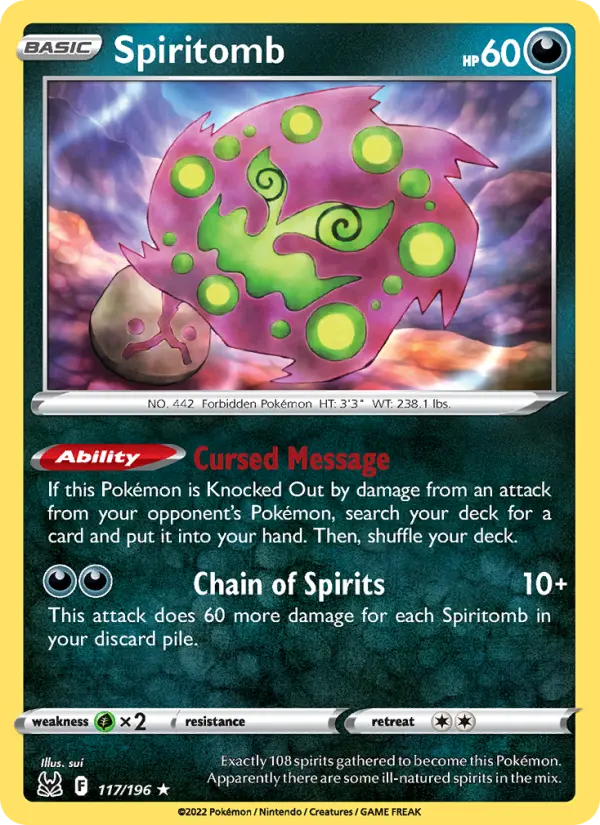 Spiritomb, Lost Origin #117