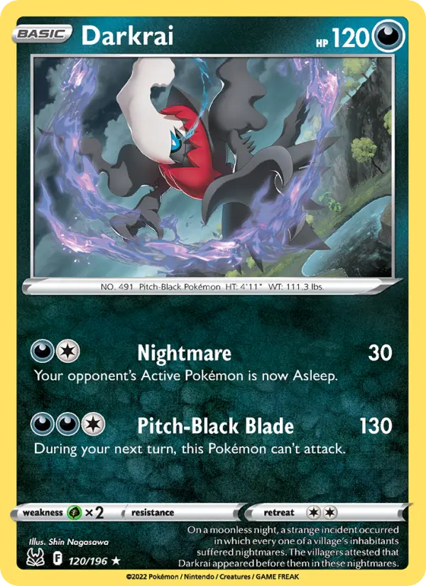 Darkrai, Lost Origin #120