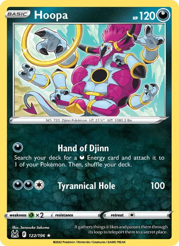 Hoopa, Lost Origin #122