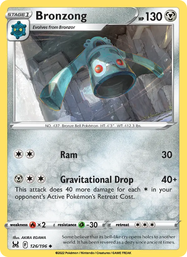 Bronzong, Lost Origin #126