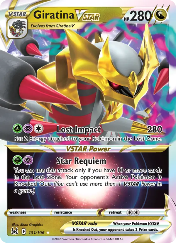 Giratina VSTAR, Lost Origin #131