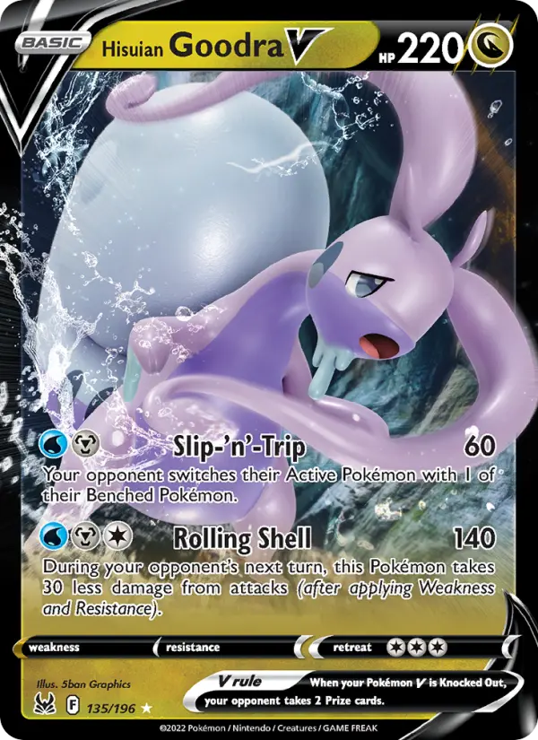 Hisuian Goodra V, Lost Origin #135
