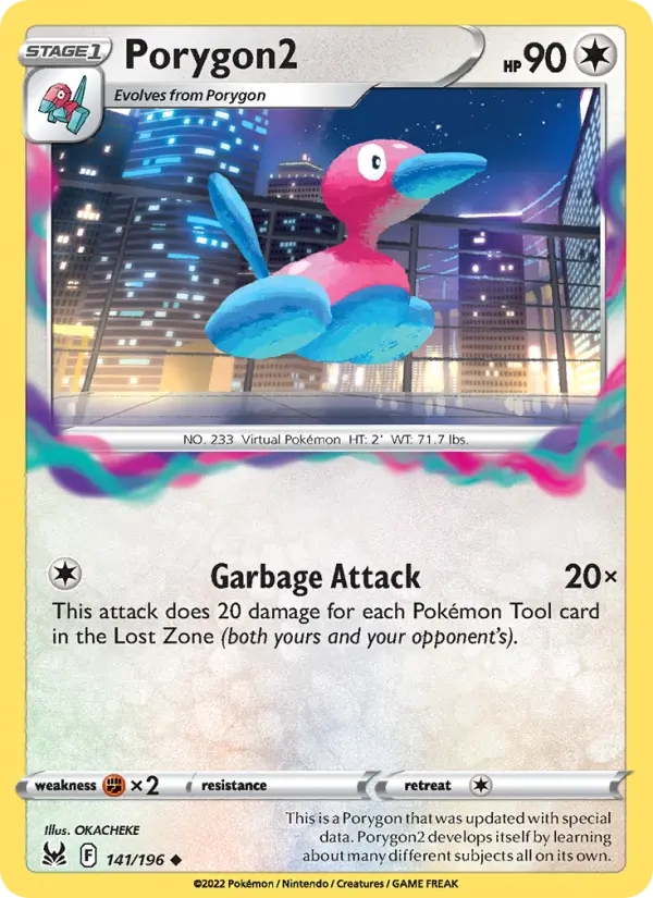 Porygon2, Lost Origin #141