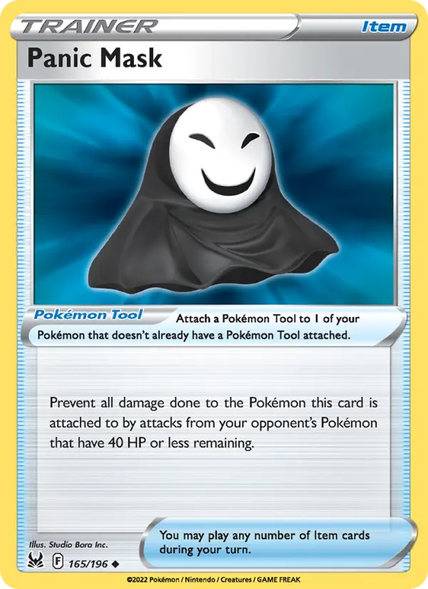 Panic Mask, Lost Origin #165