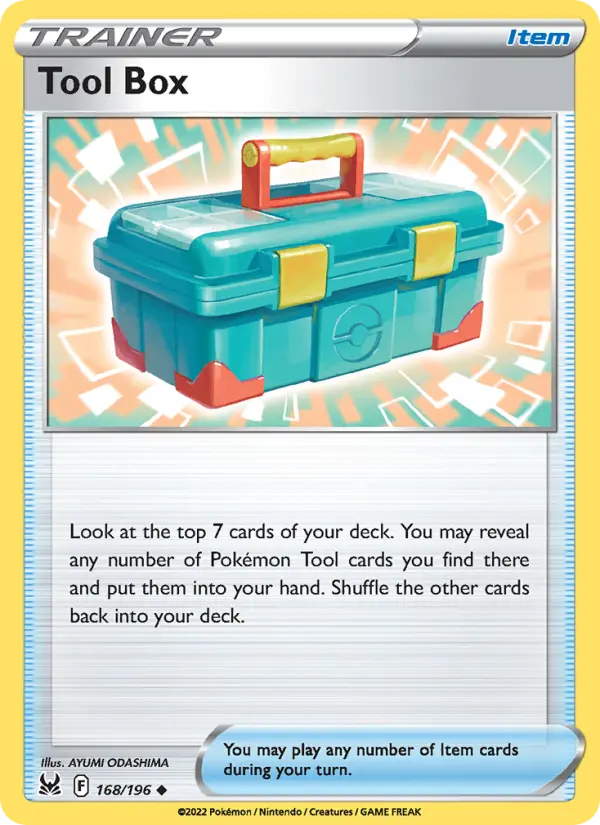 Tool Box, Lost Origin #168