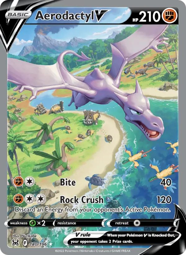 Aerodactyl V, Lost Origin #180