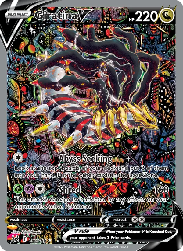 Giratina V, Lost Origin #186