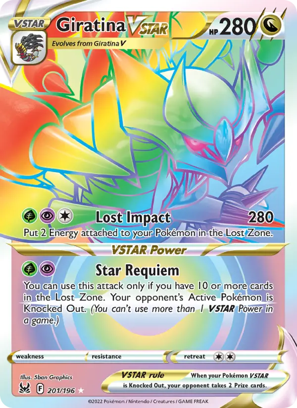 Giratina VSTAR, Lost Origin #201