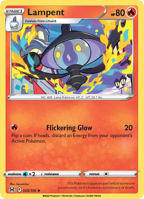 Lampent, Lost Origin #25