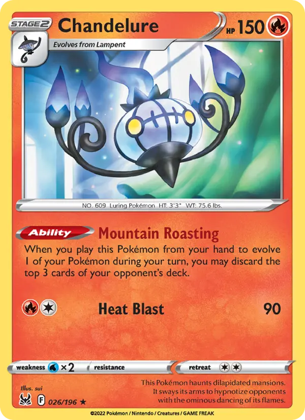 Chandelure, Lost Origin #26