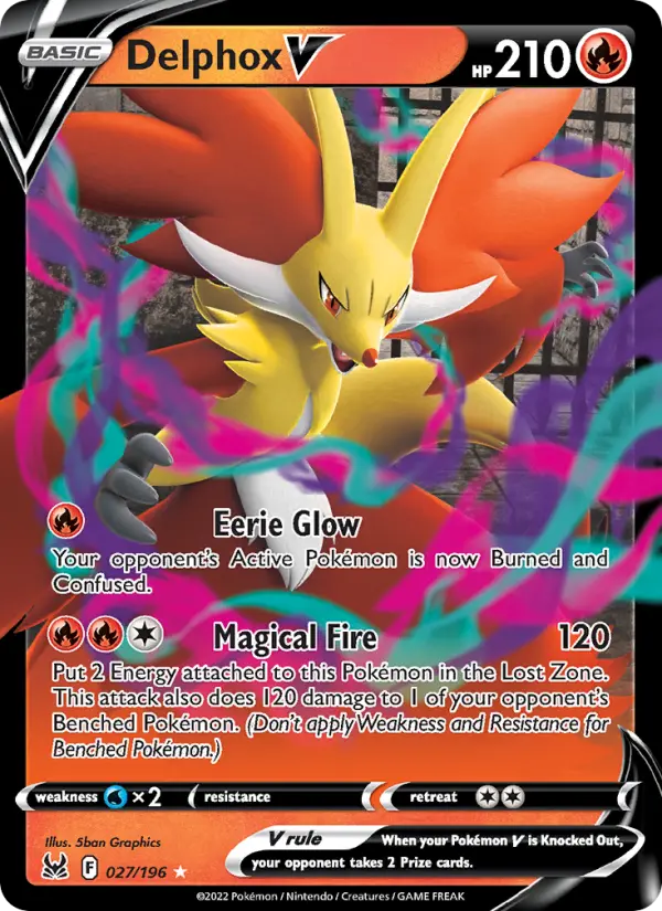 Delphox V, Lost Origin #27