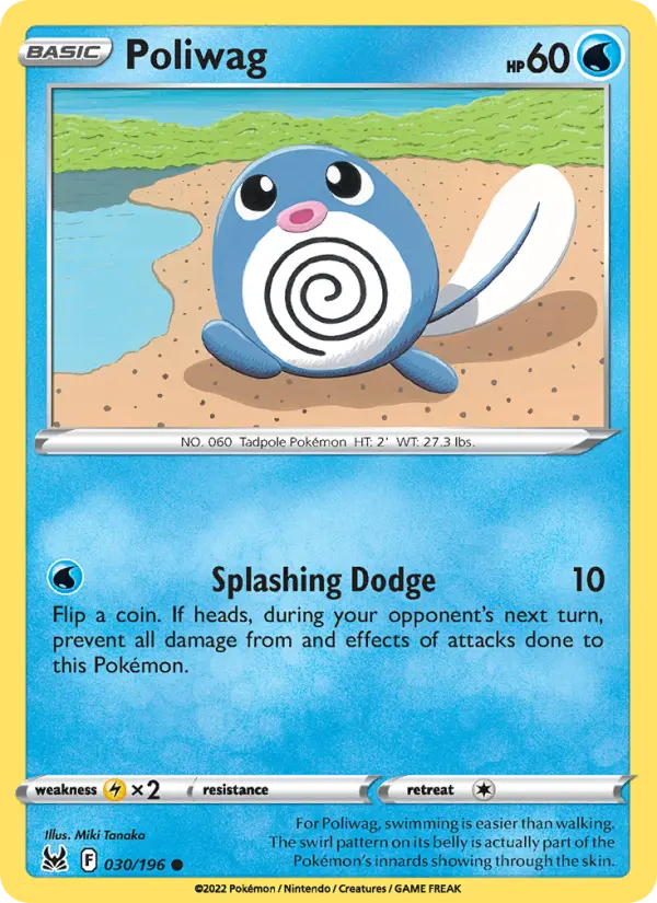Poliwag, Lost Origin #30