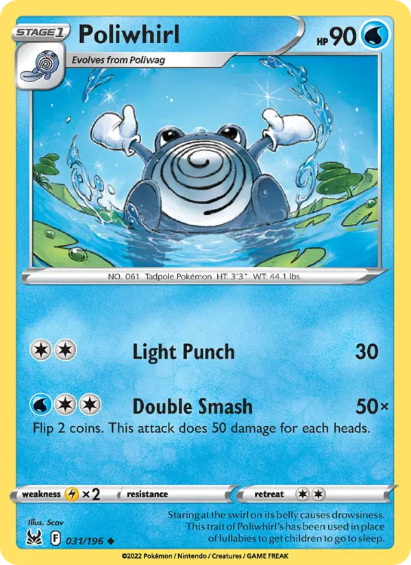 Poliwhirl, Lost Origin #31