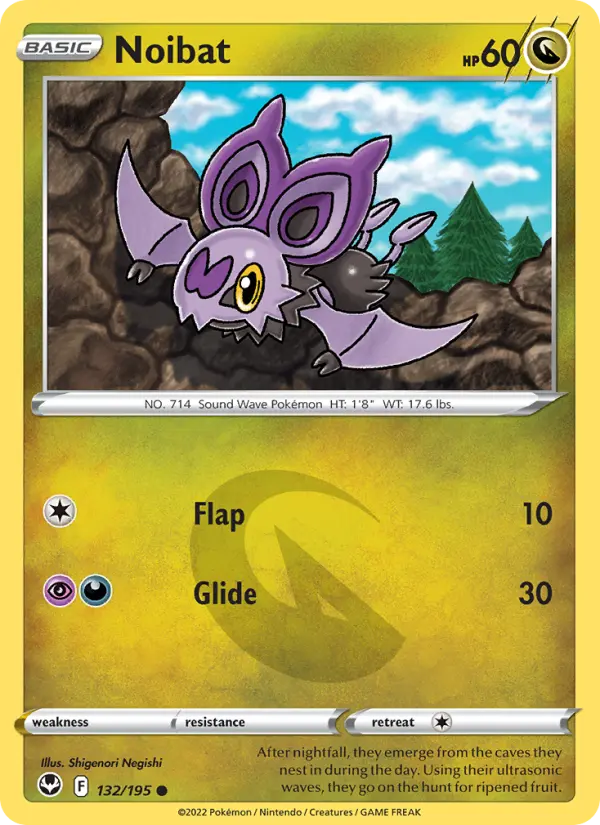 Noibat, Silver Tempest #132