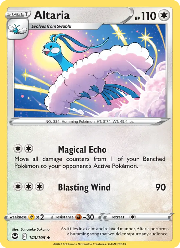 Altaria, Silver Tempest #143