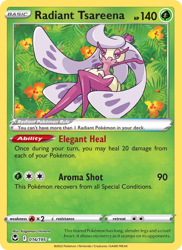 Radiant Tsareena, Silver Tempest #16
