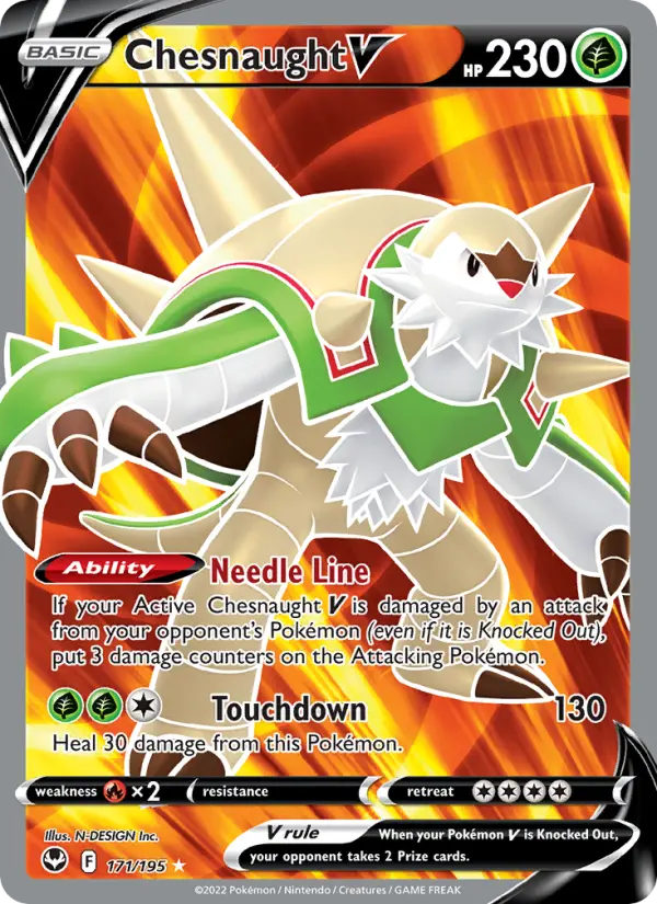 Chesnaught V, Silver Tempest #171
