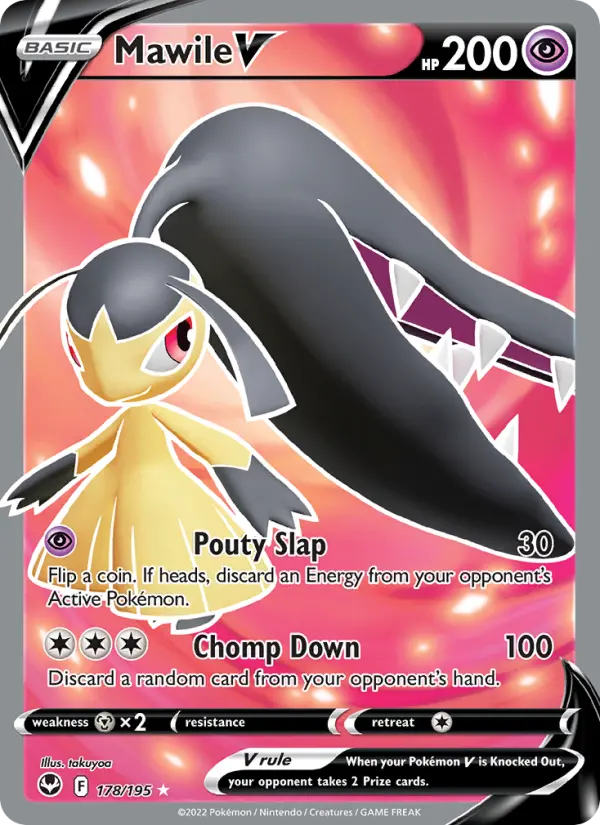 Mawile V, Silver Tempest #178