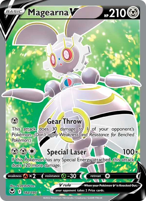 Magearna V, Silver Tempest #182
