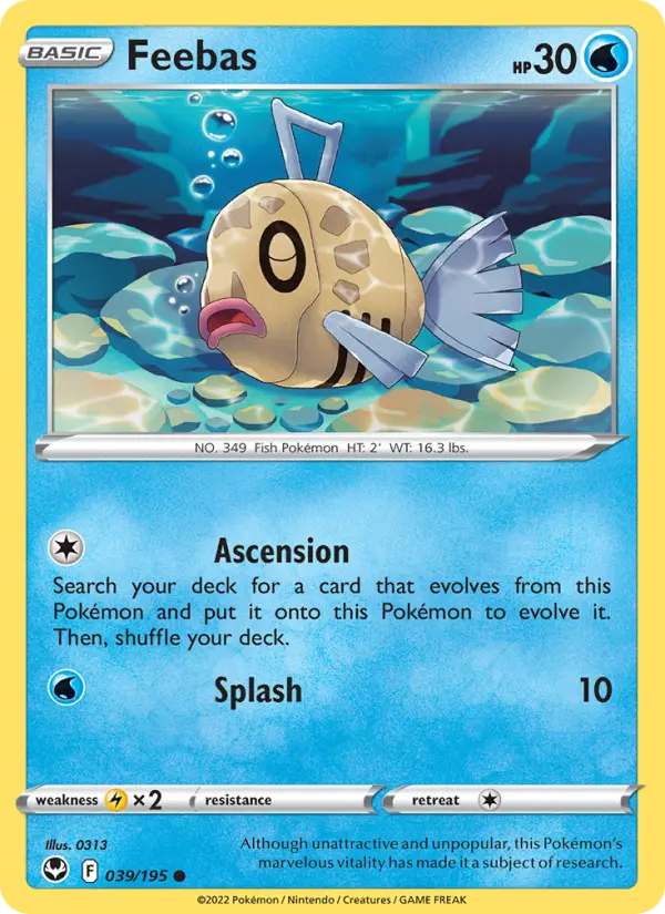Feebas, Silver Tempest #39