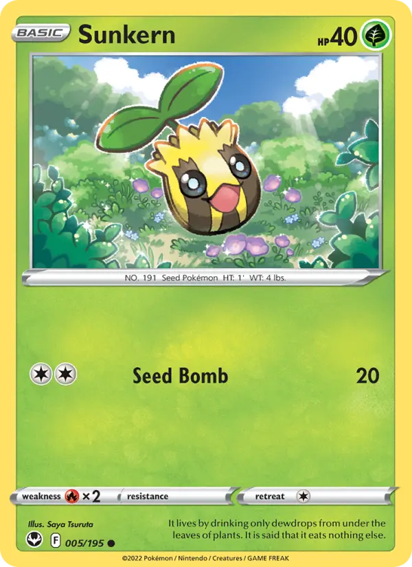 Sunkern, Silver Tempest #5