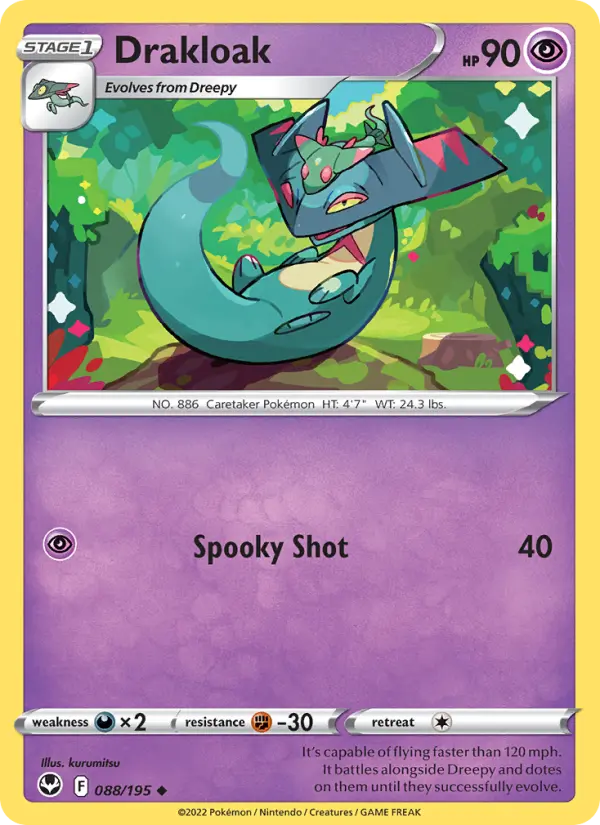 Drakloak, Silver Tempest #88